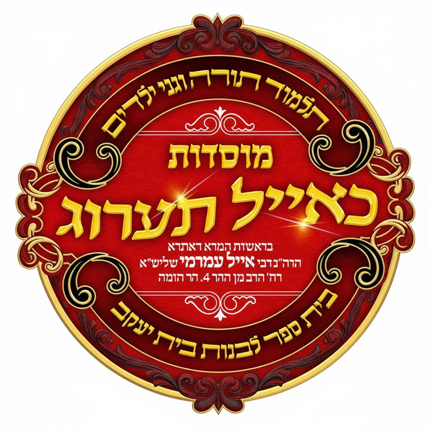 הלוגו של אפליקציית הרב אייל עמרמי